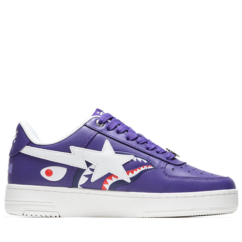 A Bathing Ape Bape Sta Shark #2 M2 - Purple