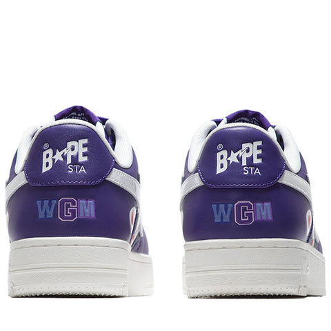 A Bathing Ape Bape Sta Shark #2 M2 - Purple