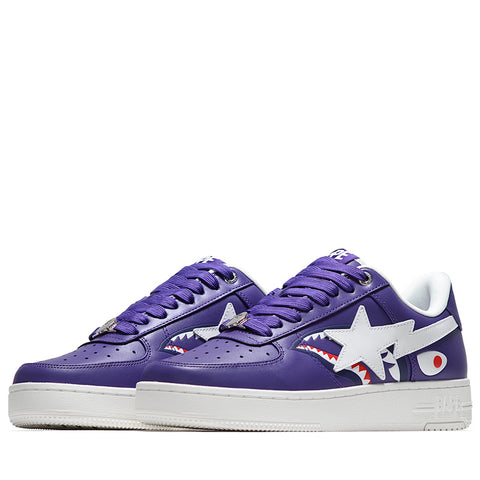 A Bathing Ape Bape Sta Shark #2 M2 - Purple
