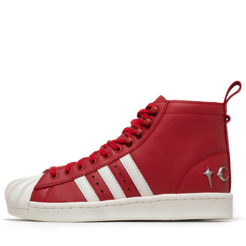 colorful high top adidas