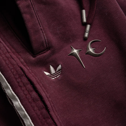 Thug Club x Adidas Teamgeist Sweatpants - Maroon