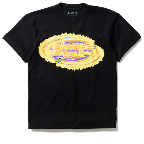 Always On Tour Aura Spinner Tee - Black