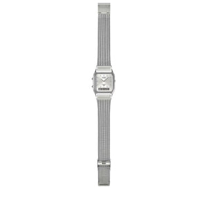 Casio Vintage AQ230 Analog-Digital Watch - Silver