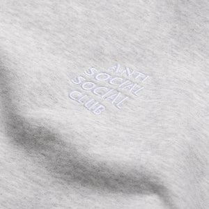 Anti Social Social Club Core Hoodie - Grey