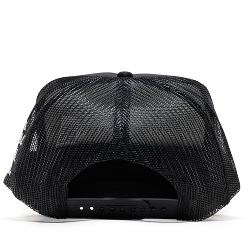 Anti Social Social Club Spell Out Trucker Hat - Black