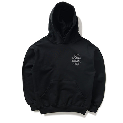 Anti Social Social Club Applique Mind Games Hoodie - Black