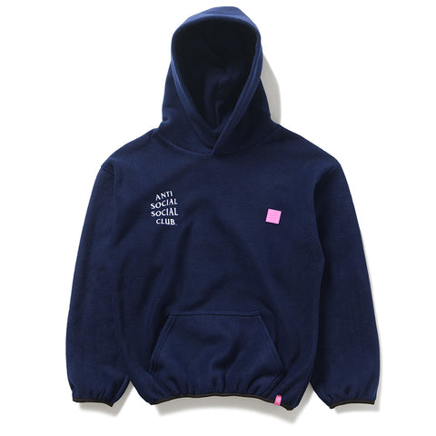 Anti Social Social Club Polar Fleece Hoodie - Navy