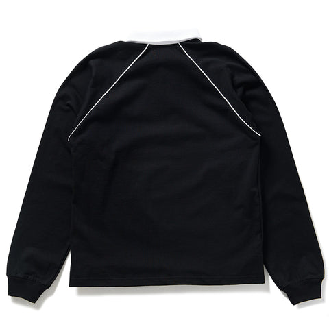 Anti Social Social Club Rugby Polo - Black
