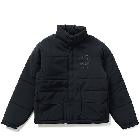 Anti Social Social Club Standard Issues Puffer - Black