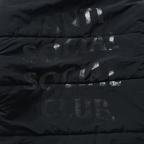 Anti Social Social Club Standard Issues Puffer - Black