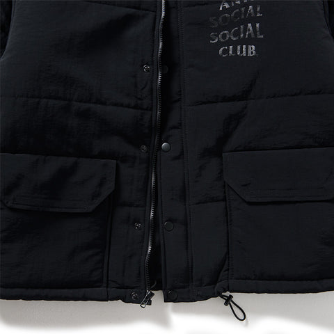 Anti Social Social Club Standard Issues Puffer - Black