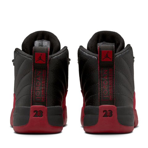Jordan 12 Retro 'Flu Game' (PS) - Black/Varsity Red