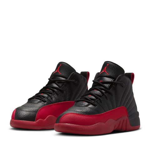 Jordan 12 Retro 'Flu Game' (PS) - Black/Varsity Red
