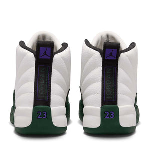 Jordan 12 Retro 'Bucks' (PS) - Summit White/Gorge Green