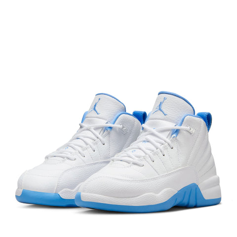 Jordan 12 Retro 'Melo' (PS) - White/University Blue