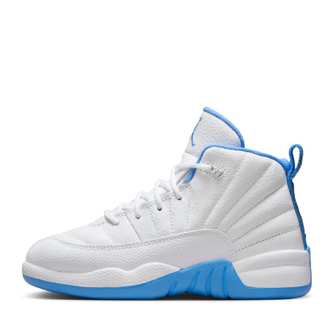 Jordan 12 Retro 'Melo' (PS) - White/University Blue