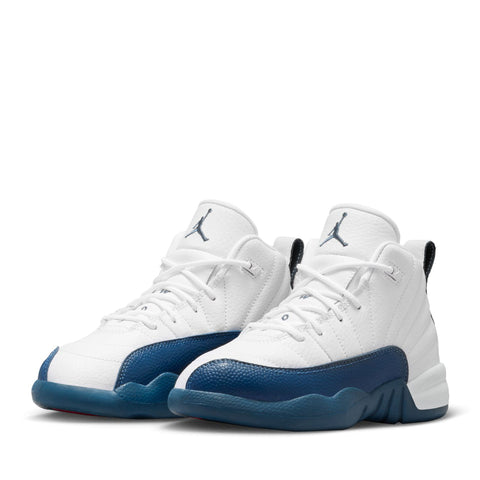 Jordan 12 Retro (PS) - White/French Blue