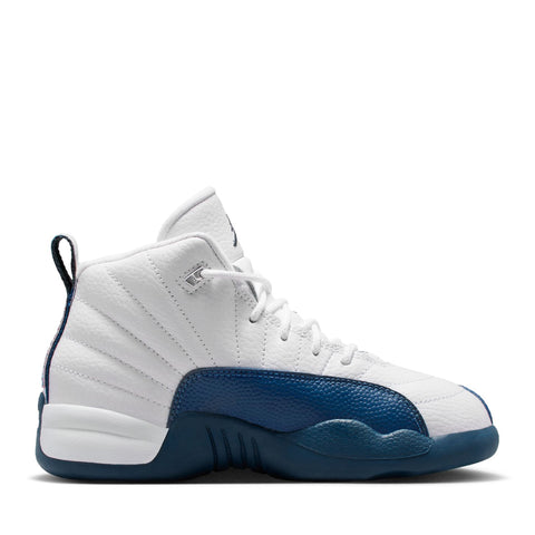 Jordan 12 Retro (PS) - White/French Blue