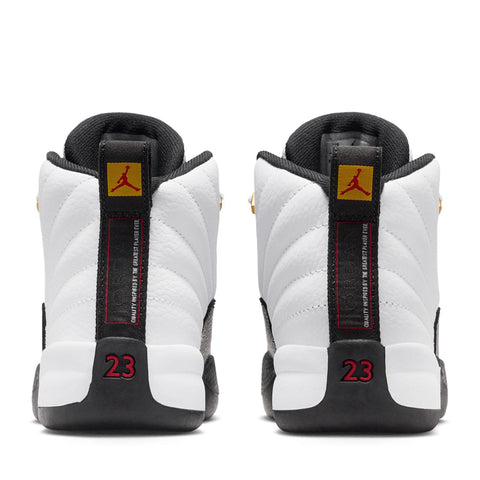 Jordan 12 Retro 'Taxi' (PS) - White/Black