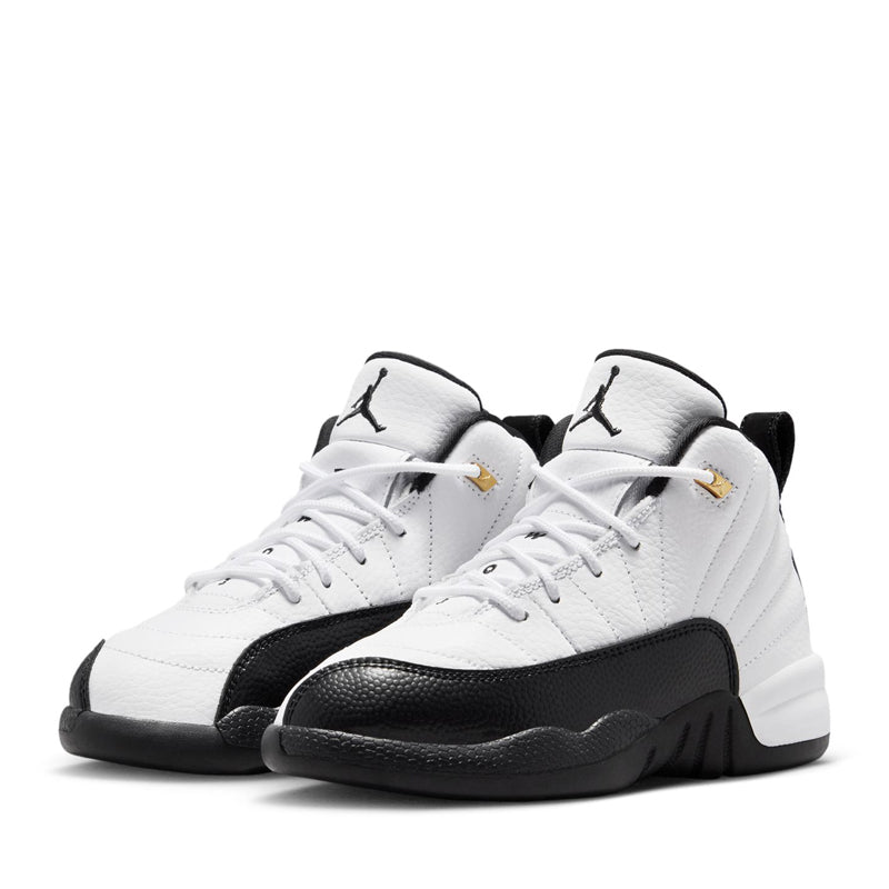 【新品】AIR JORDAN 12 RETRO WHITE/BLACK-TAXI Jordan 12 Retro Taxi Flip (PS) - 151186-162 - US