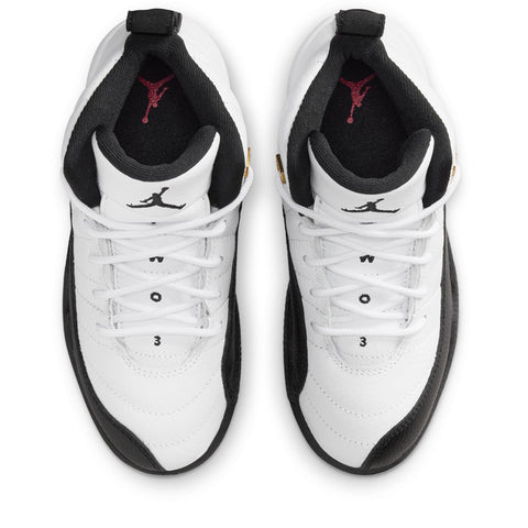Jordan 12 Retro 'Taxi' (PS) - White/Black