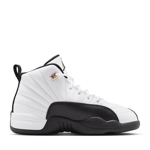 Jordan 12 Retro 'Taxi' (PS) - White/Black