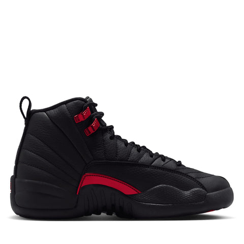 Air Jordan 12 Retro 'Bloodline' (GS) - Black/Varsity Red
