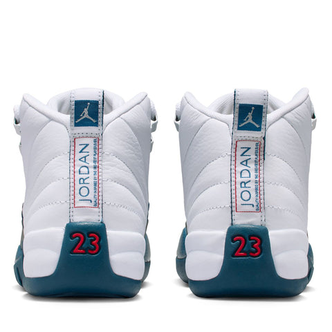 Air Jordan 12 Retro (GS) - White/French Blue