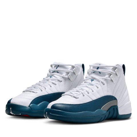 Air Jordan 12 Retro (GS) - White/French Blue