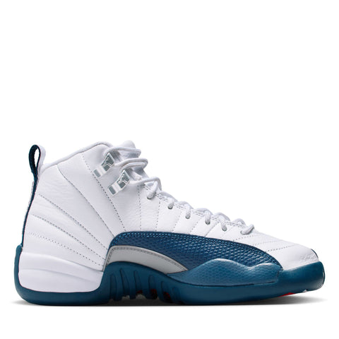 Air Jordan 12 Retro (GS) - White/French Blue