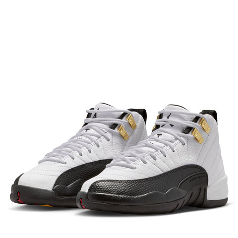 Air Jordan 12 Retro 'Taxi' (GS) - White/Black
