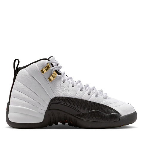 Air Jordan 12 Retro 'Taxi' (GS) - White/Black
