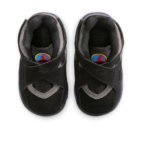 Jordan 8 Retro 'Aqua' (TD) - Black/Multi