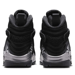 Air Jordan 8 Retro 'Chrome' (GS) - Black/White