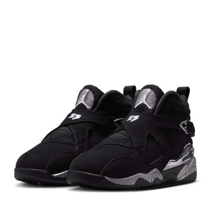 Jordan 8 Retro 'Chrome' (PS) - Black/White