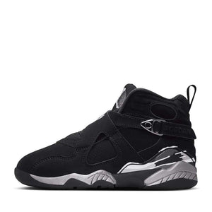 Jordan 8 Retro 'Chrome' (PS) - Black/White