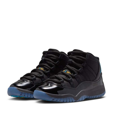 Jordan 11 Retro 'Gamma' (PS) - Black/Gamma Blue