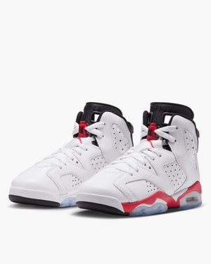 Air Jordan 6 Retro 'Infrared' (GS) - White/Light Crimson
