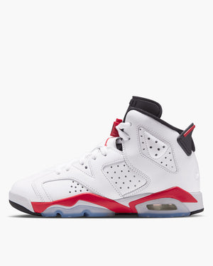 Air Jordan 6 Retro 'Infrared' (GS) - White/Light Crimson