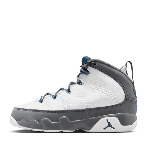 Jordan 9 Retro 'Flint Grey' (PS) - White/French Blue