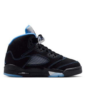 Air Jordan 5 Retro (GS) - Black/University Blue