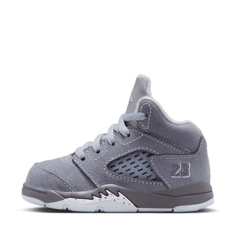 Jordan 5 Retro 'Wolf Grey' (TD) - Light Graphite/White