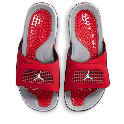 Jordan Hydro 4 Retro - Fire Red/Black