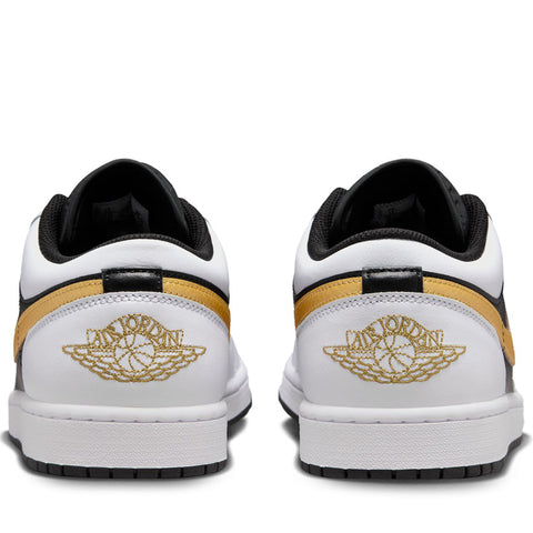 Air Jordan 1 Low - White/Metallic Gold