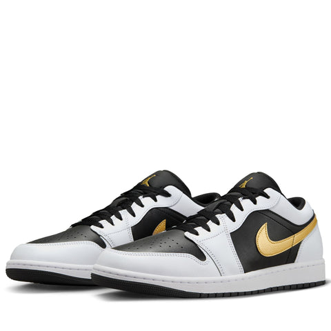 Air Jordan 1 Low - White/Metallic Gold