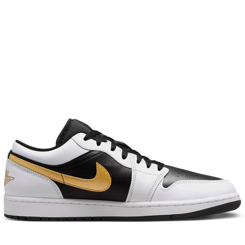 Air Jordan 1 Low - White/Metallic Gold