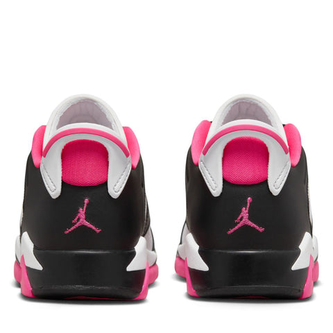 Air Jordan 6 Low 'Fierce Pink' (GS) - Black/Fierce Pink
