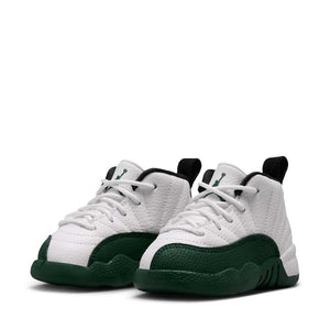 Jordan 12 Retro 'Bucks' (TD) - Summit White/Gorge Green