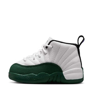 Jordan 12 Retro 'Bucks' (TD) - Summit White/Gorge Green