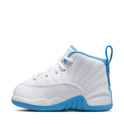 Jordan 12 Retro 'Melo' (TD) - White/University Blue